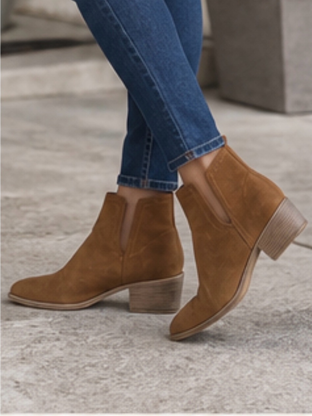 JG slip on ankle boots 9